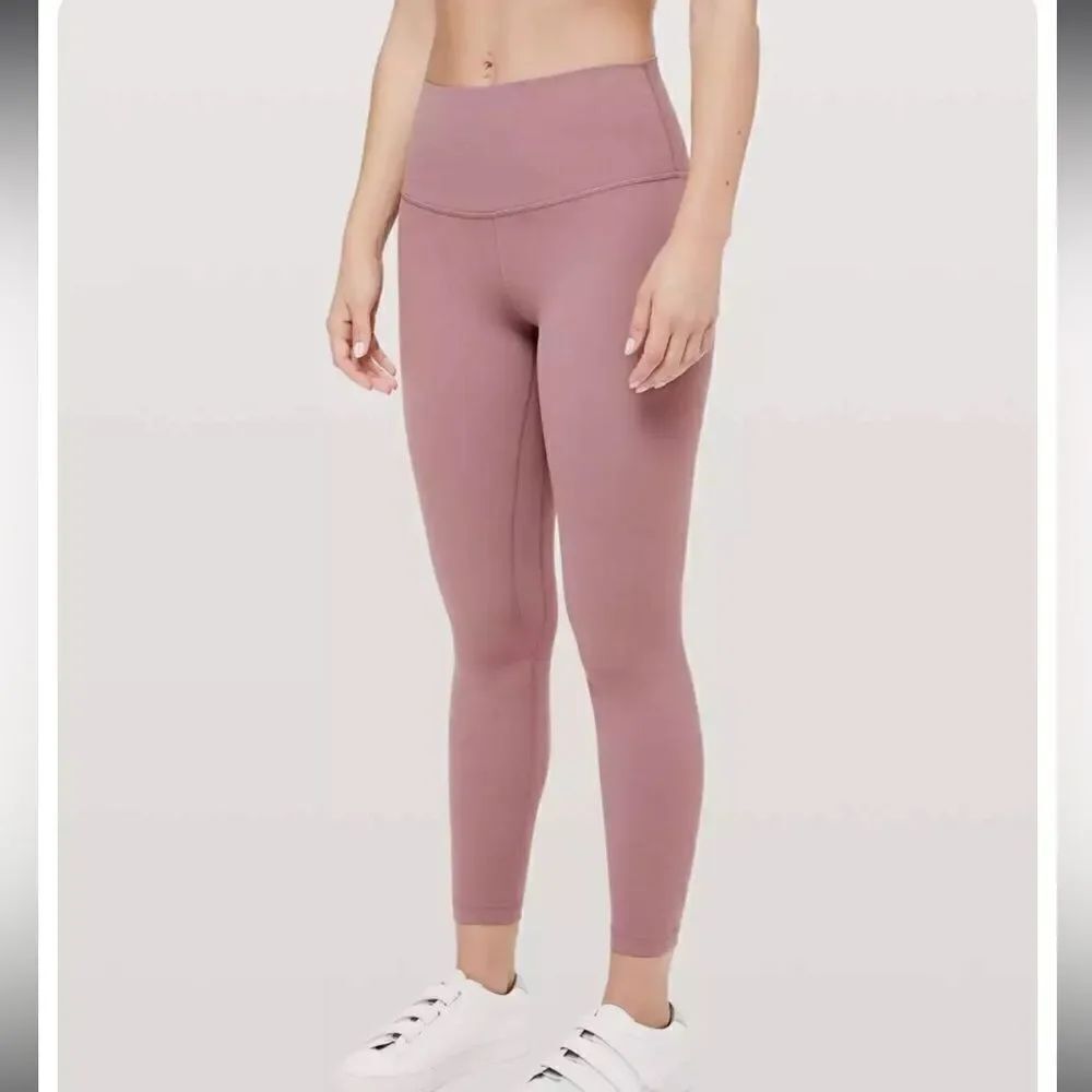 Lululemon Athletica Align Pant Mauve 7/8 Length 25" Size 4